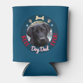 Beste hond vader ooit foto blikjeskoeler (Voorkant)