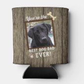 Beste hond vader ooit foto blikjeskoeler (Achterkant)