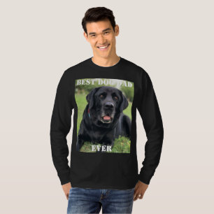 Beste hond vader ooit foto foto's foto's foto's fo t-shirt