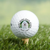 Beste hond vader ooit huisdier foto golfballen (Insitu Shirt)