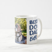 Beste hond vader ooit jarig koffiemok (Voorkant rechts)