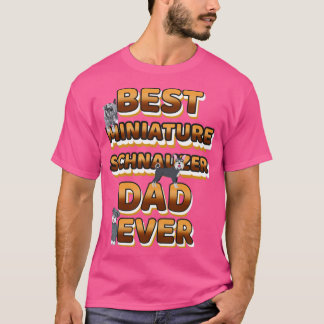 Beste hond vader ooit minister Schnauzer T-shirt