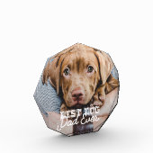 Beste hond vader ooit modern aangepast huisdier fotoblokken (Links)