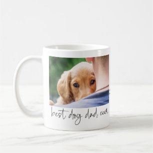 Beste hond vader ooit Moderne Aangepaste Foto en D Koffiemok