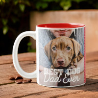 Beste hond vader ooit Moderne Aangepaste Foto en D