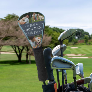Beste hond vader op straat 3 Foto Golfheadcover