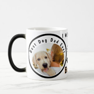 Beste hond van de wereld Persoonlijke foto van Pet Magische Mok