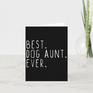 Beste Honden Tante Ooit Schattig Grappig Kaart
