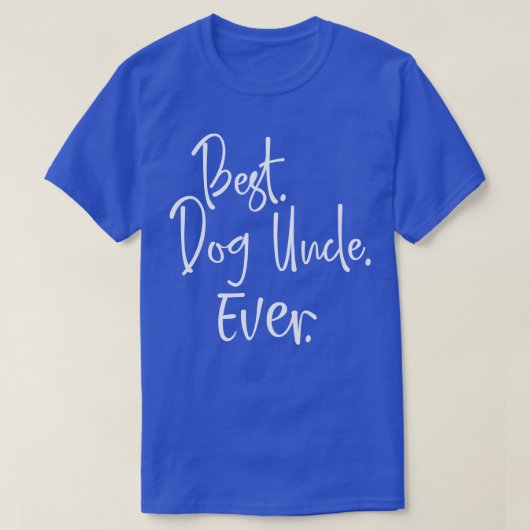 Beste hondenoom ooit cadeau voor Hondenliefhebber T-shirt (Design voorkant)