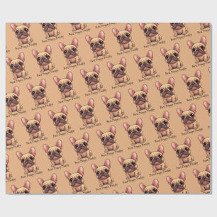 Beste Hondenpapa Frenchie Franse Bulldog Hond Dier Cadeaupapier