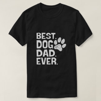 Beste hondenvader ooit ontwerp t-shirt