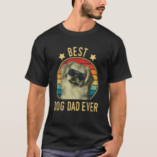 Beste hondenvader ooit Pekinees Vaderdag cadeau T-shirt