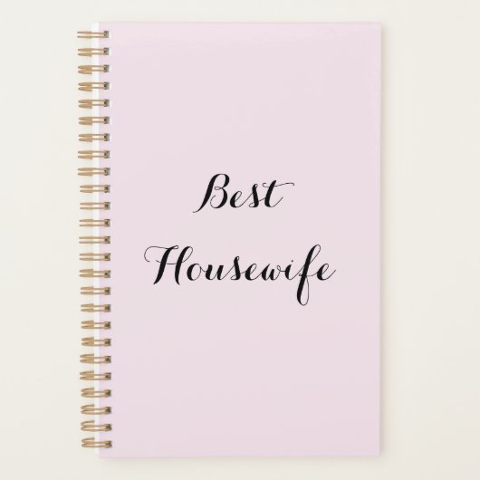 Beste huisvrouw planner (Voorkant)