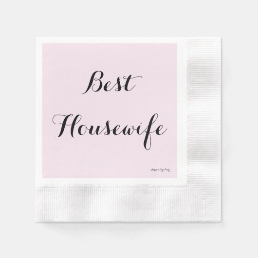 Beste huisvrouw servetten (Voorkant)