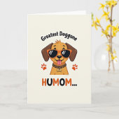 Beste Humom Kaart (Gele Bloem)