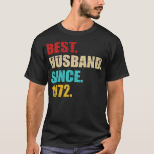 Beste hus sinds 1972 voor 50ste gouden huwelijksnj t-shirt