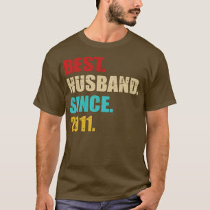 Beste hus sinds 2011 10e trouwdag t-shirt