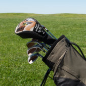 Beste HUSBAND op Par Birthday - Aangepaste foto Golfheadcover (Insitu)