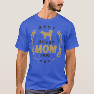 Beste Husky Moeder Ooit Leuke Siberische Husky Hon T-shirt