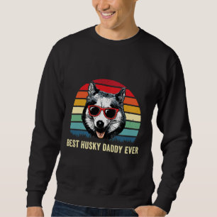 Beste Husky papa ooit Siberische Husky hond Trui
