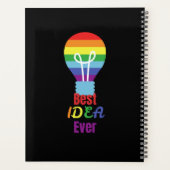Beste idee ooit Pride. Planner (Achterkant)