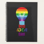 Beste idee ooit Pride. Planner (Voorkant)