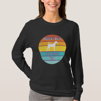 Beste Ierse Terrier Vader van de Wereld T-shirt
