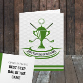 Beste in het spel gepersonaliseerd golf opvouwbare kaart