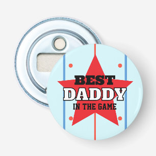 Beste in het spel Hockey Rink gepersonaliseerde gi Button Flesopener
