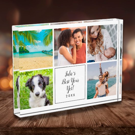 Beste jaar, maar het schrijven van de Vijf Foto Co