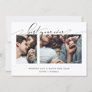 Beste jaar ooit Foto Collage Nieuwjaarsfeestdag Feestdagenkaart