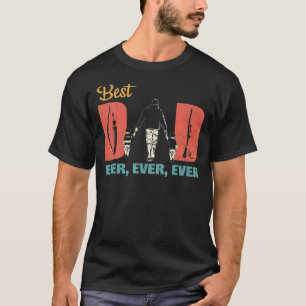 Beste jacht papa ooit hertenjager  vaders t-shirt