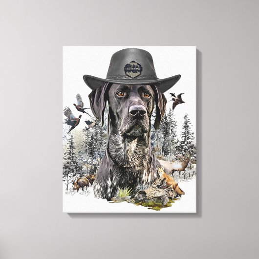 Beste jachthonden (SAP) Canvas Afdruk (Voorkant)