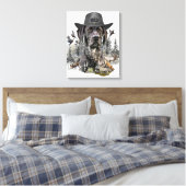 Beste jachthonden (SAP) Canvas Afdruk (Insitu (Slaapkamer))