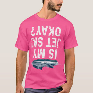 Beste Jet Ski-kunst voor mannen vrouwen Jet Skiën  T-shirt