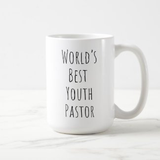 Beste jeugdpastoor ter wereld koffiemok
