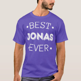 Beste Jonas Ever Funny Jonas voornaam T-shirt