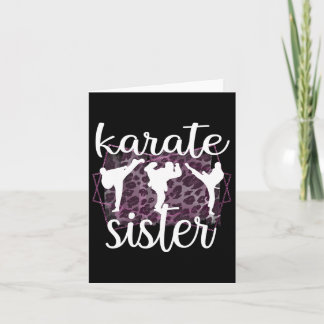 Beste Karate Zuster Trotse Karate Sis Kaart