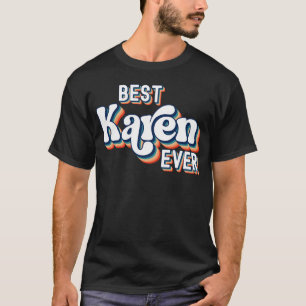 Beste Karen Ooit Naam Meisjes & Vrouwen T-shirt