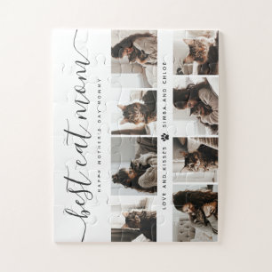 Beste kat mam: aangepaste Moederdag kat foto Legpuzzel