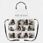 Beste kat mam: aangepaste Moederdag kat foto Schort (Voorkant)