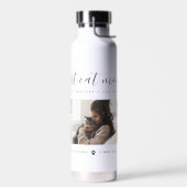 Beste kat mam: aangepaste Moederdag kat foto Waterfles (Links)