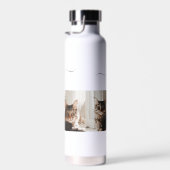 Beste kat mam: aangepaste Moederdag kat foto Waterfles (Rechts)