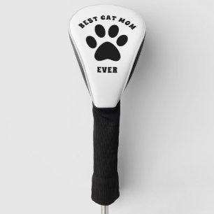 Beste kat mam ooit aangepaste tekst aangepast golfheadcover