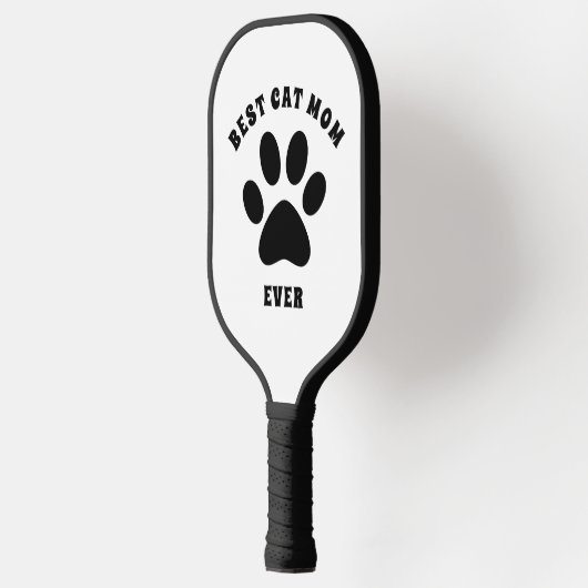Beste kat mam ooit aangepaste tekst aangepast pickleball paddle (Links)