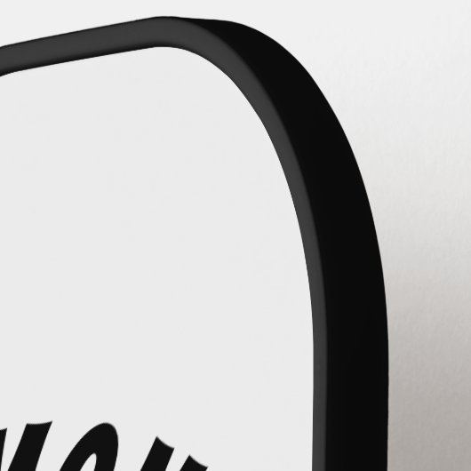 Beste kat mam ooit aangepaste tekst aangepast pickleball paddle (Links Detail)