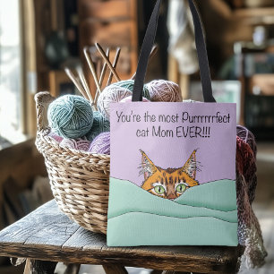 Beste kat mam ooit! Moederdag Draagtas