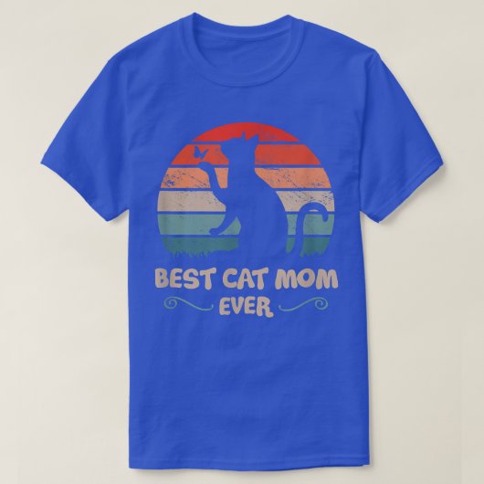 Beste kat moeder houdt van katten t-shirt (Design voorkant)