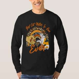 Beste kat-moeder in de wet, ooit kat-luipaard rege t-shirt