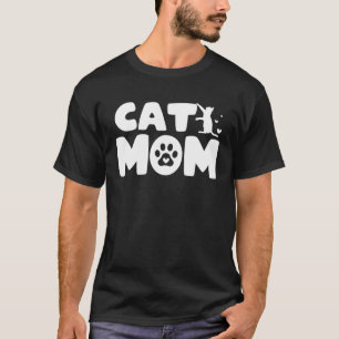 Beste kat moeder moeder Vriendin kitten mama moede T-shirt